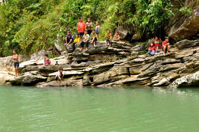 Hanging out at the swimming hole