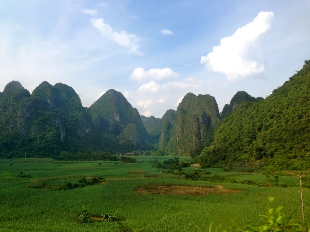 On the road to Daxin