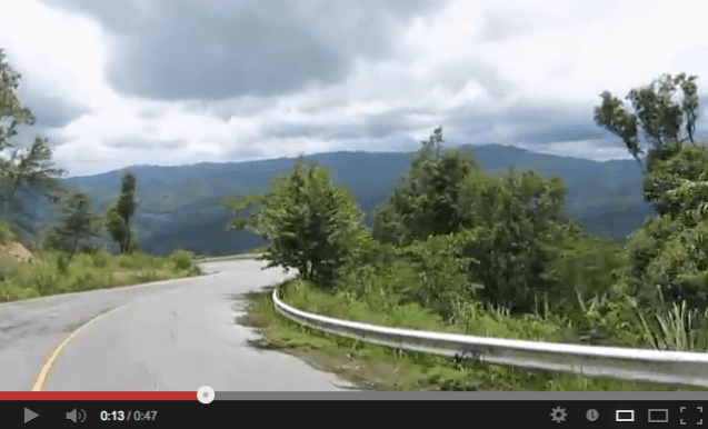Click to watch a video of our motorbike ride near Mae Salong